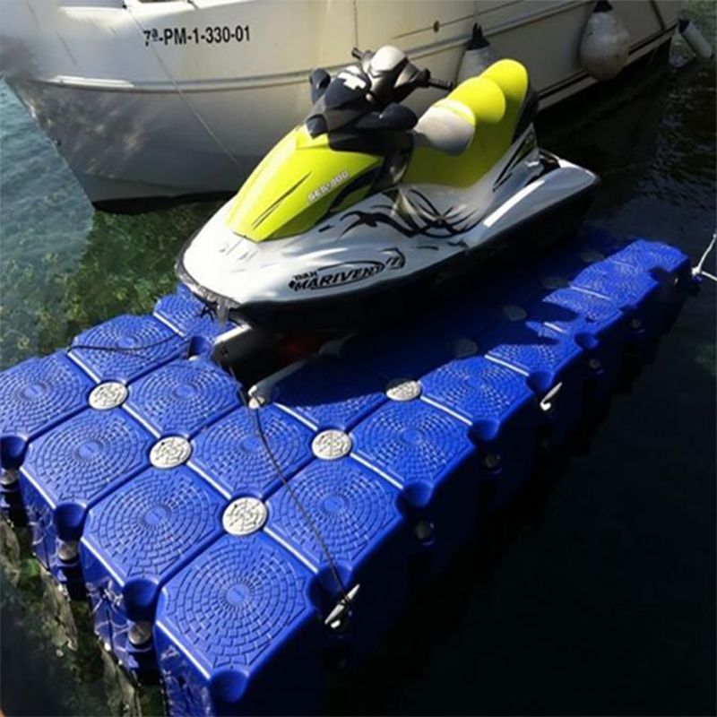 floating dock jet ski pontoon cubes platform